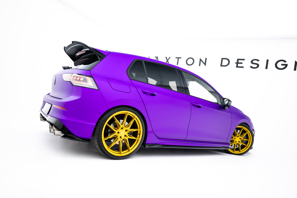 Side Skirts Diffusers V.5 suitable for Volkswagen Golf R Hatchback Mk8 / Mk8 Facelift