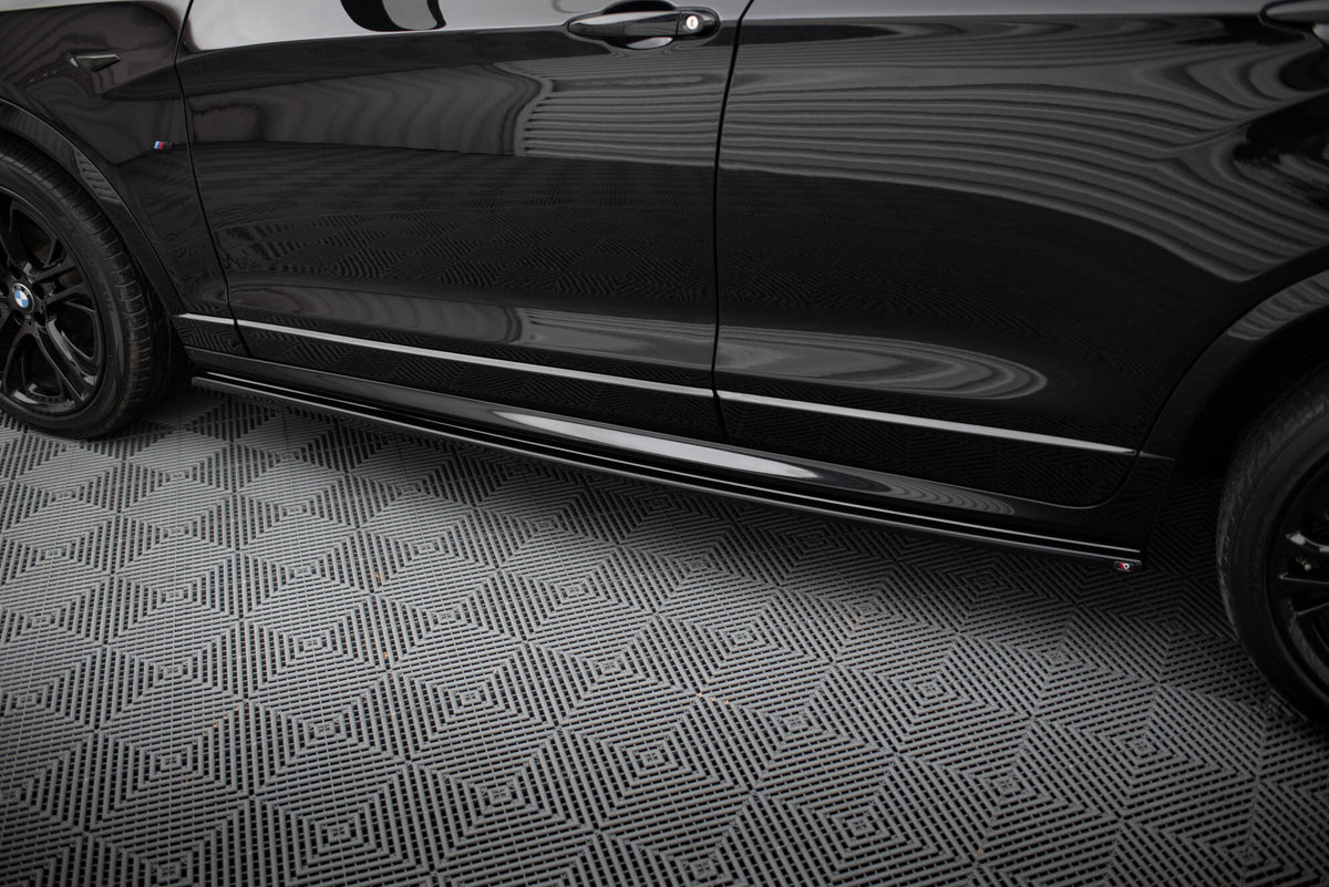 Side Skirts Diffusers for suitable for BMW X4 M-Pack F26