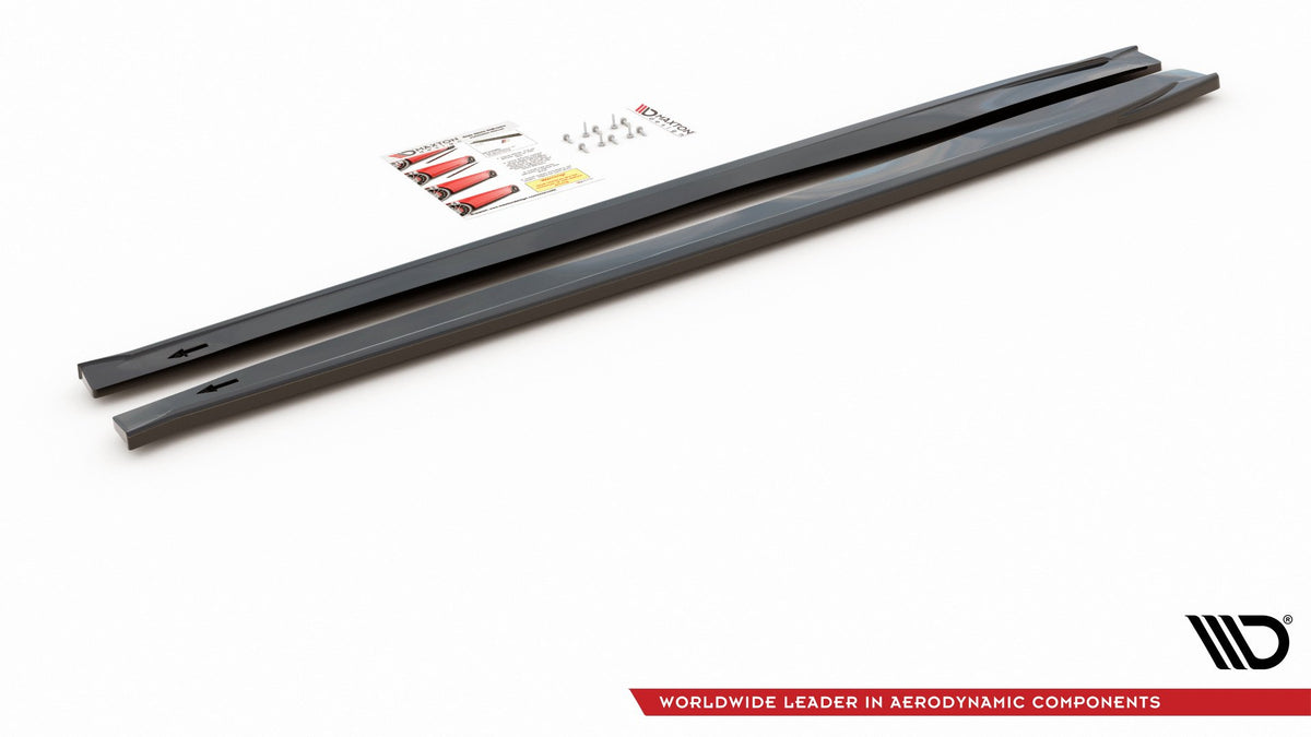 Side Skirts Diffusers suitable for Abarth 124 Spider