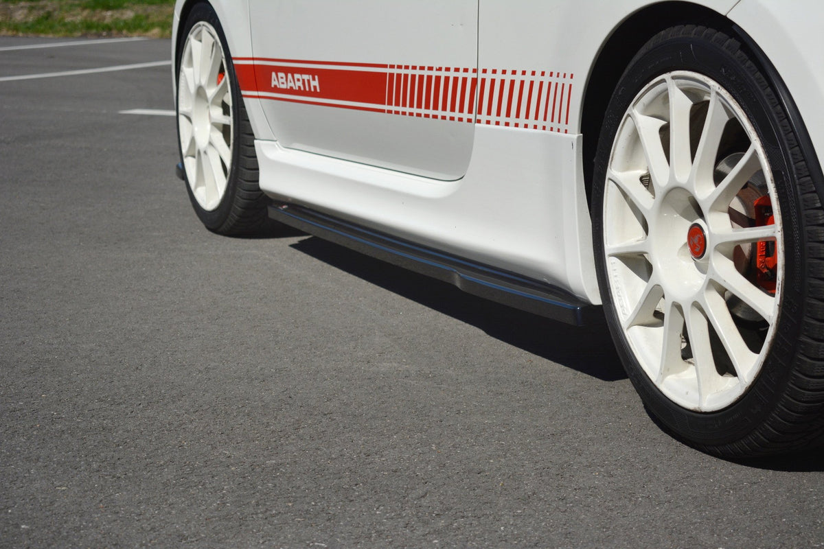 Side Skirts Diffusers suitable for Abarth  500 Mk1