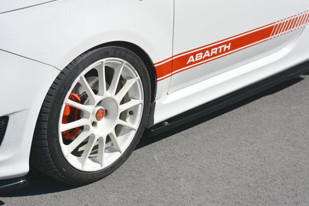 Side Skirts Diffusers suitable for Abarth  500 Mk1