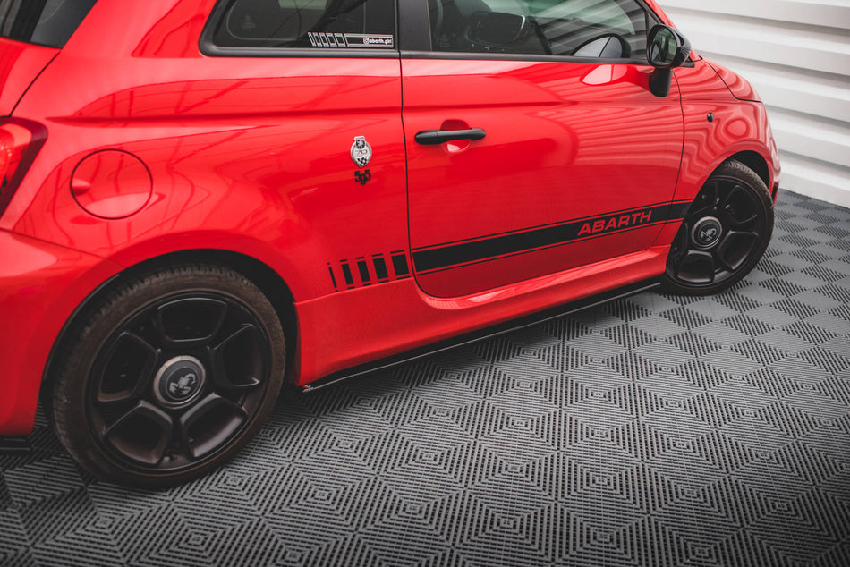 Side Skirts Diffusers suitable for Abarth 595 Mk1 Facelift