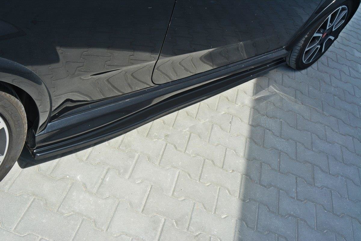 Side Skirts Diffusers suitable for Abarth Punto Evo