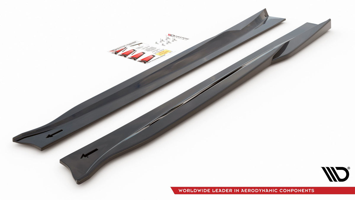 Side Skirts Diffusers suitable for Alfa Romeo 4C