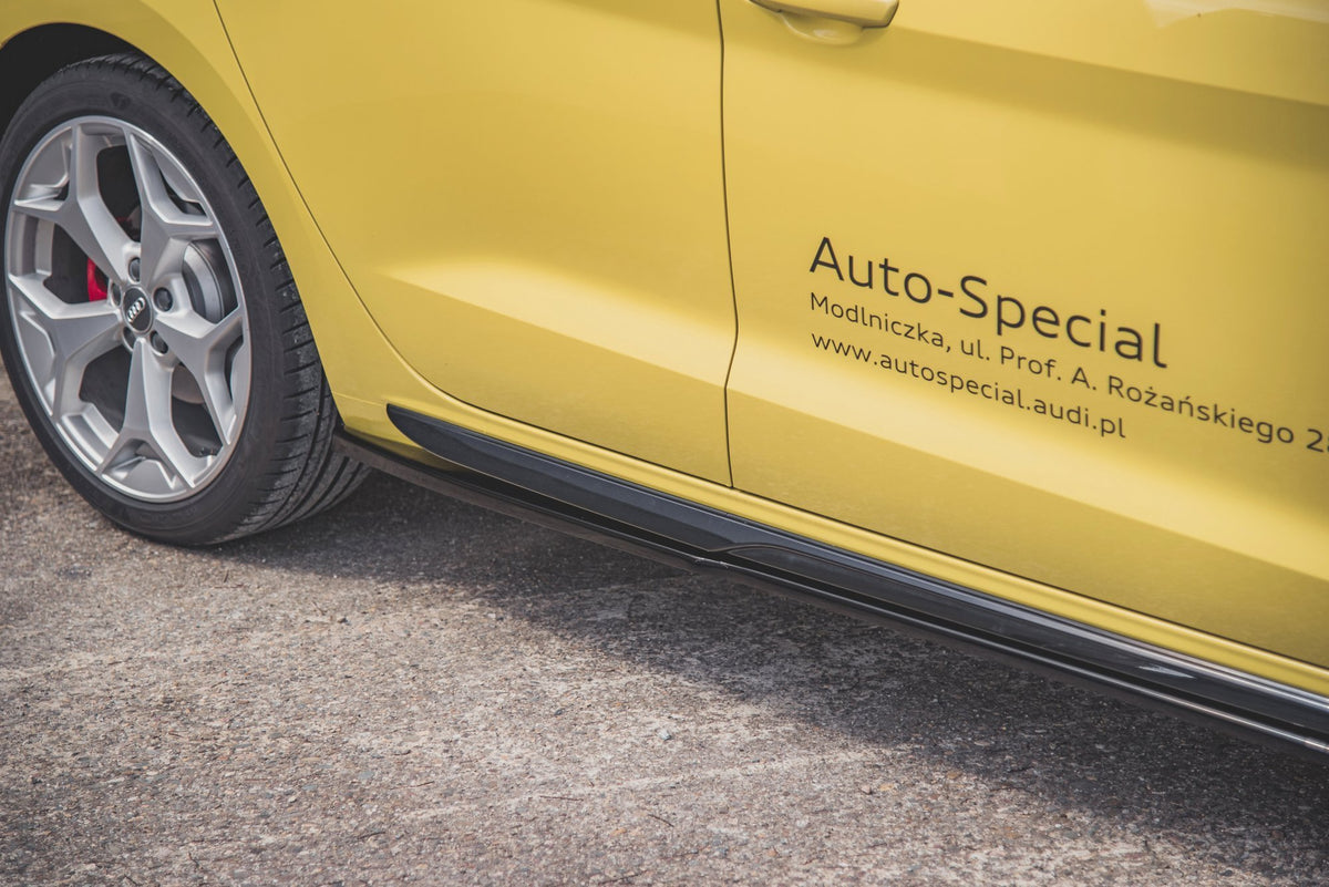 Side Skirts Diffusers suitable for Audi A1 S-Line GB