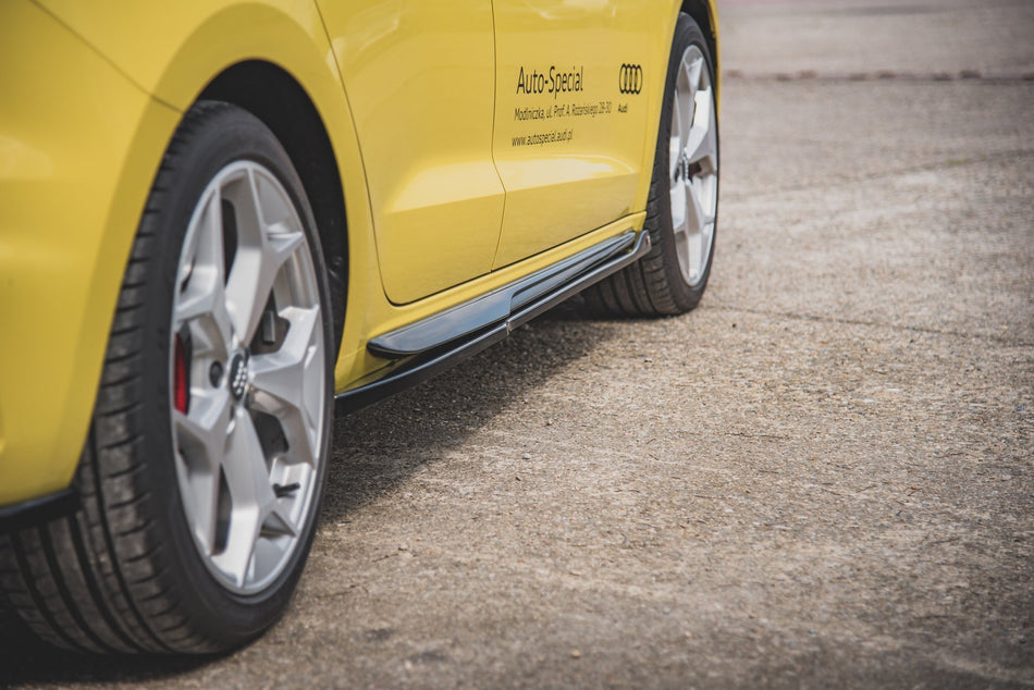 Side Skirts Diffusers suitable for Audi A1 S-Line GB