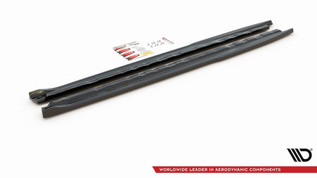 Side Skirts Diffusers suitable for Audi A1 S-Line GB