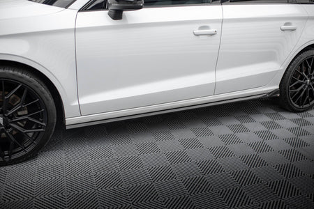 Side Skirts Diffusers suitable for Audi A3 Sedan 8V