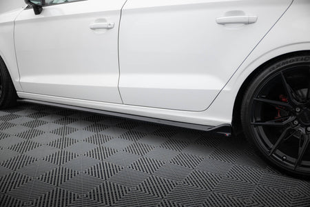 Side Skirts Diffusers suitable for Audi A3 Sedan 8V