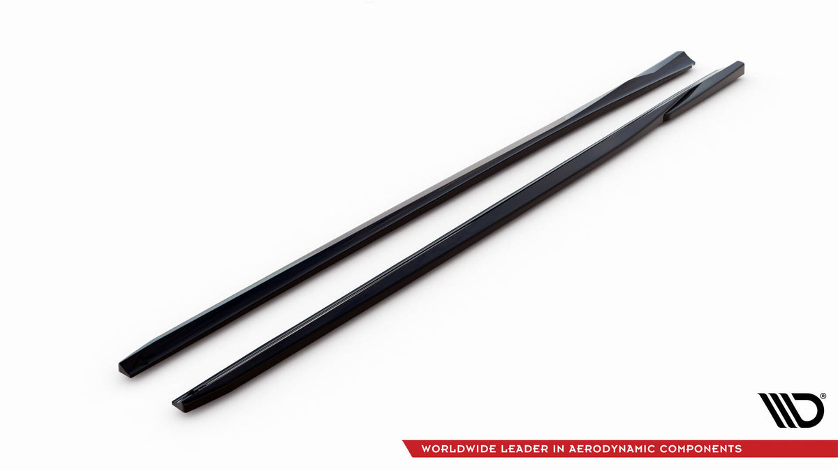 Side Skirts Diffusers suitable for Audi A3 Sportback 8V Facelift