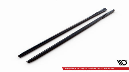 Side Skirts Diffusers suitable for Audi A3 Sportback 8V Facelift