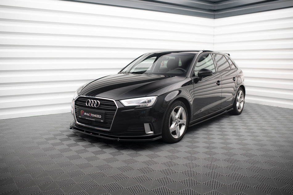 Side Skirts Diffusers suitable for Audi A3 Sportback 8V Facelift