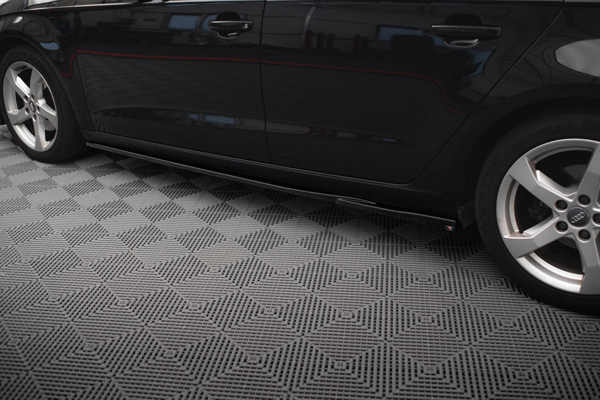 Side Skirts Diffusers suitable for Audi A3 Sportback 8V Facelift