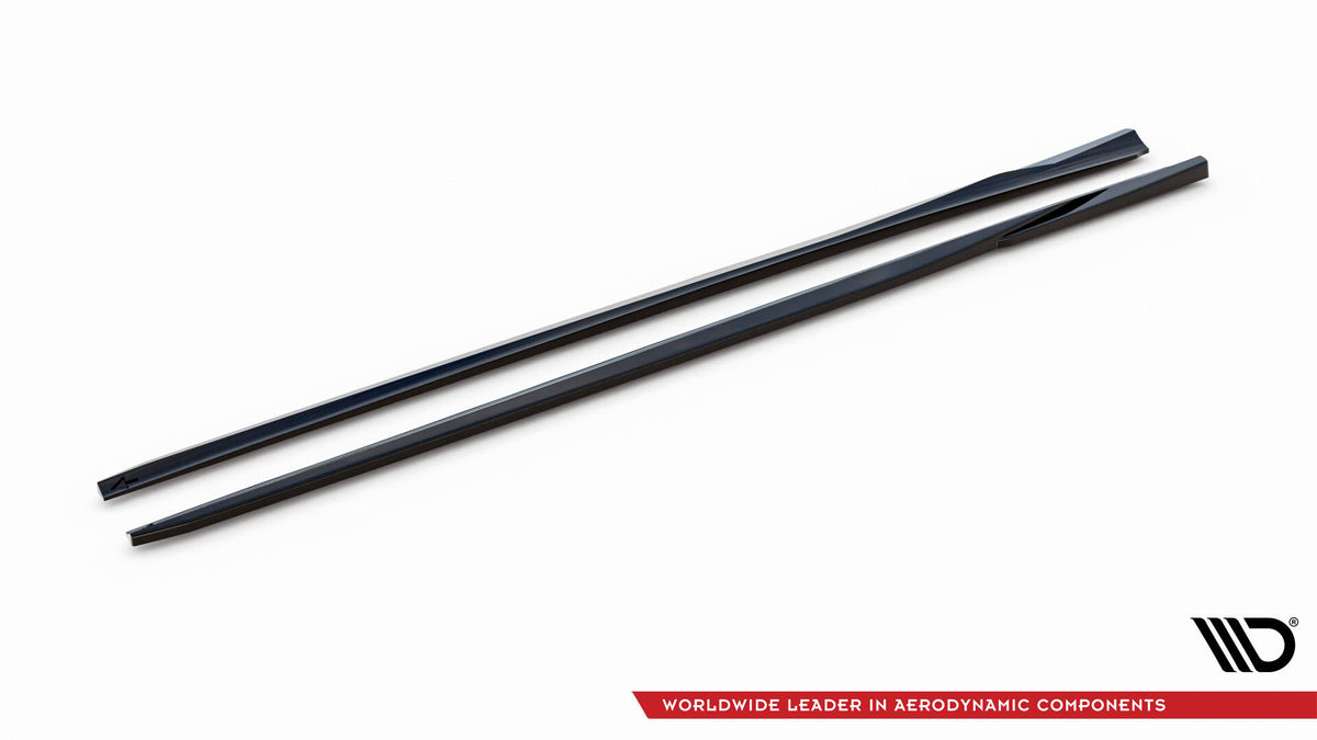 Side Skirts Diffusers suitable for Audi A3 Sportback 8V Facelift