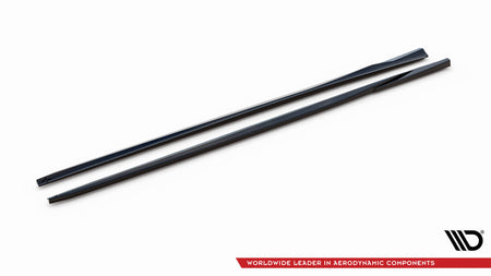 Side Skirts Diffusers suitable for Audi A3 Sportback 8V Facelift