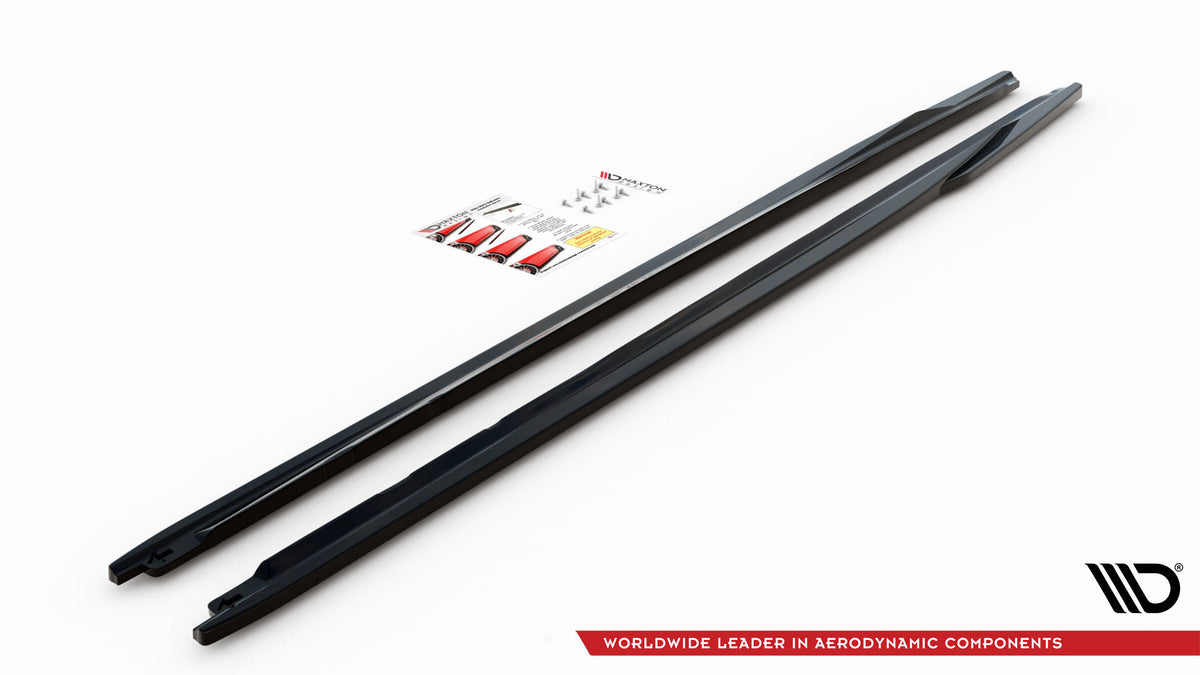 Side Skirts Diffusers suitable for Audi A4 B9