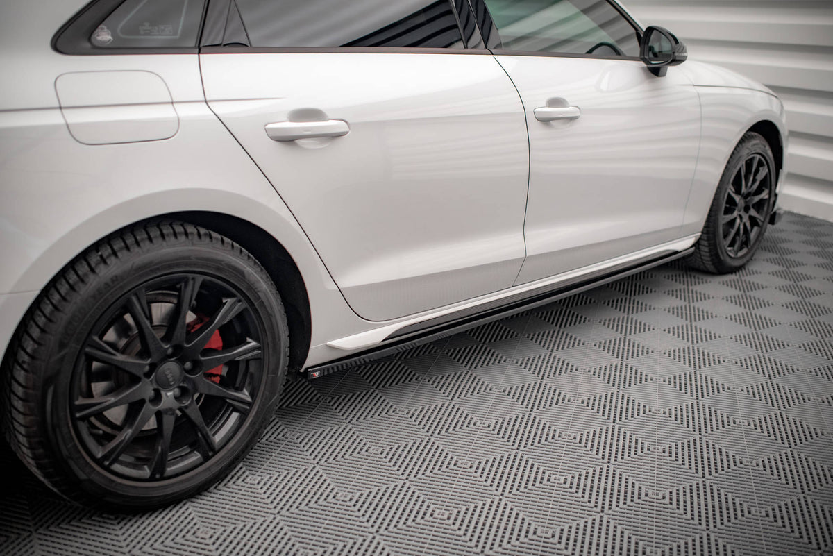 Side Skirts Diffusers suitable for Audi A4 B9 Facelift