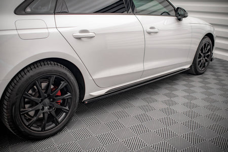 Side Skirts Diffusers suitable for Audi A4 B9 Facelift