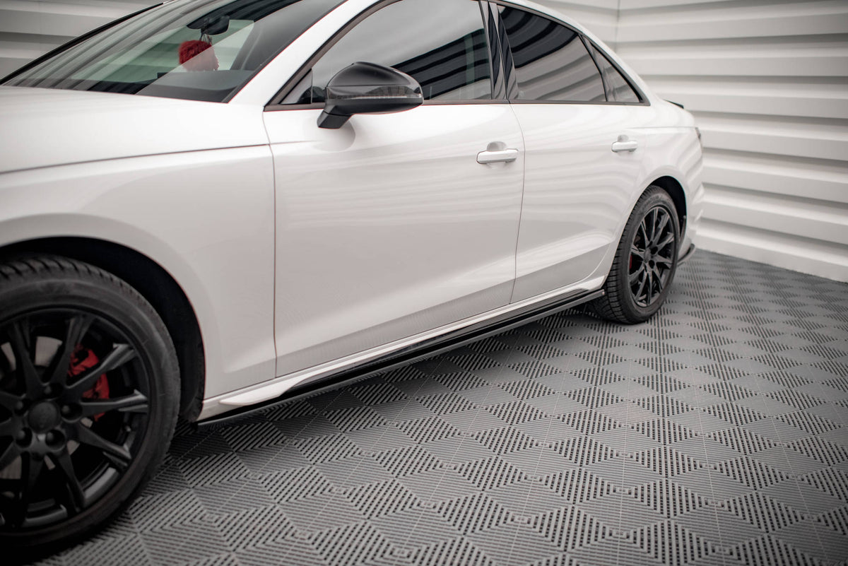 Side Skirts Diffusers suitable for Audi A4 B9 Facelift