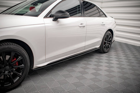 Side Skirts Diffusers suitable for Audi A4 B9 Facelift