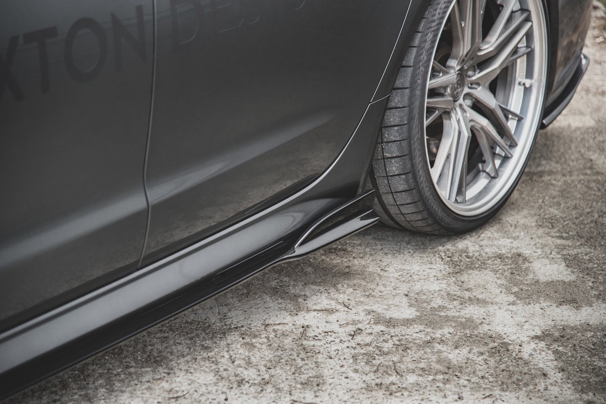 Side Skirts Diffusers suitable for Audi A6 / A6 C7 S-line/ S6 C7 Facelift