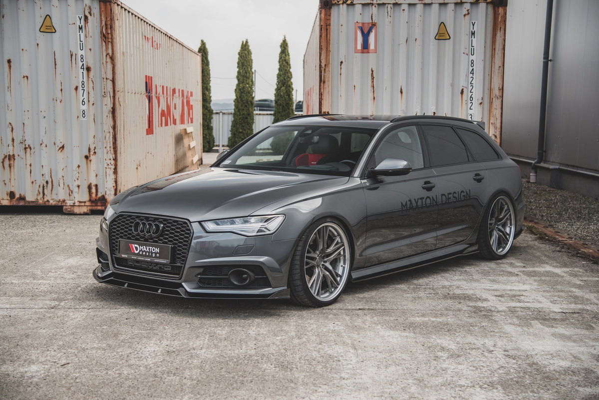 Side Skirts Diffusers suitable for Audi A6 / A6 C7 S-line/ S6 C7 Facelift