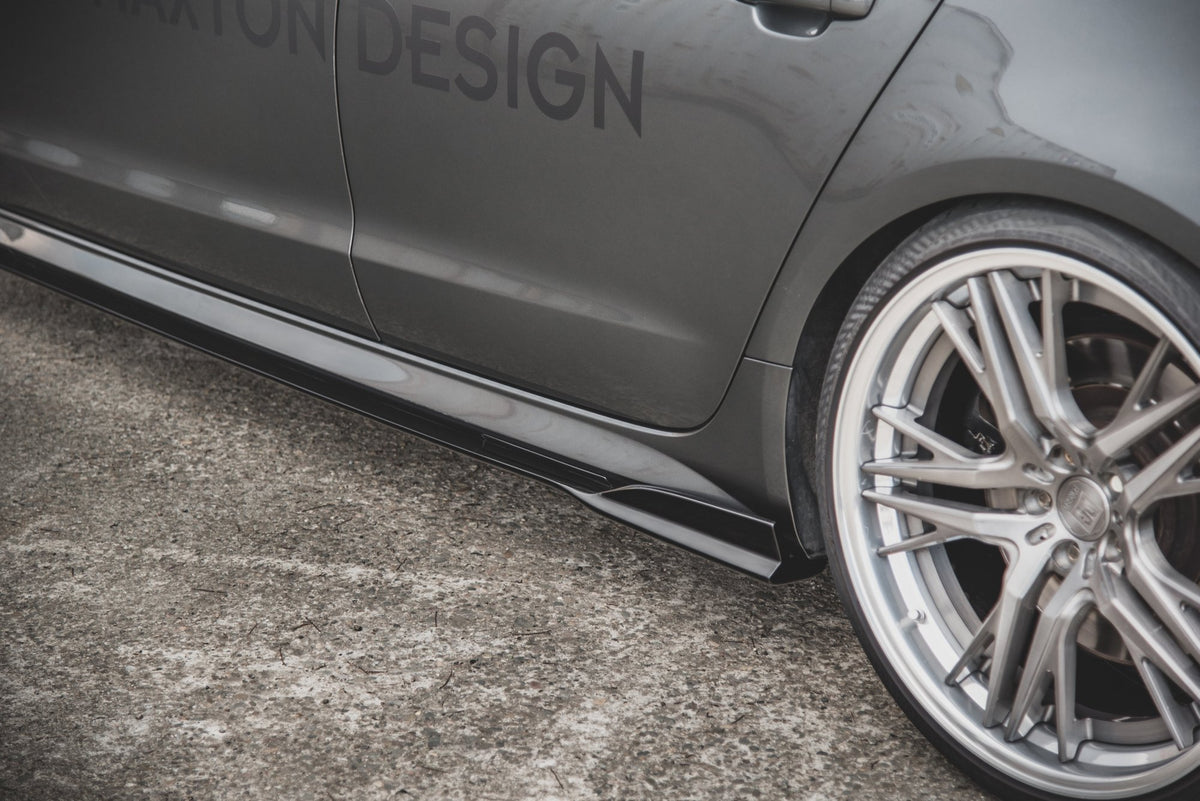 Side Skirts Diffusers suitable for Audi A6 / A6 C7 S-line/ S6 C7 Facelift