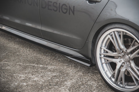 Side Skirts Diffusers suitable for Audi A6 / A6 C7 S-line/ S6 C7 Facelift