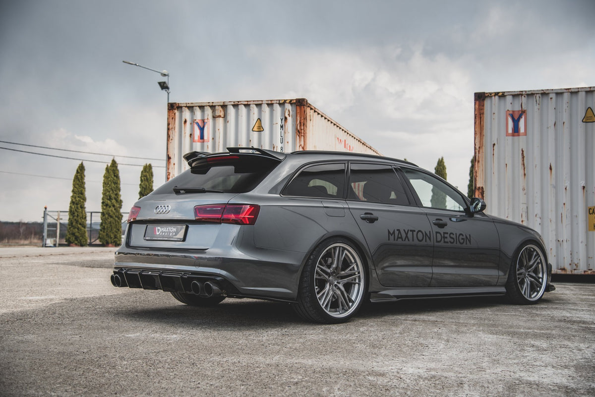 Side Skirts Diffusers suitable for Audi A6 / A6 C7 S-line/ S6 C7 Facelift