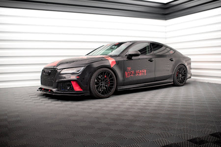Side Skirts Diffusers suitable for Audi A7 RS7 Look C7