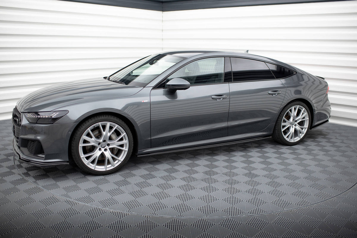 Side Skirts Diffusers suitable for Audi A7 S-Line C8 / S7 C8 / C8 Facelift / S7 Facelift