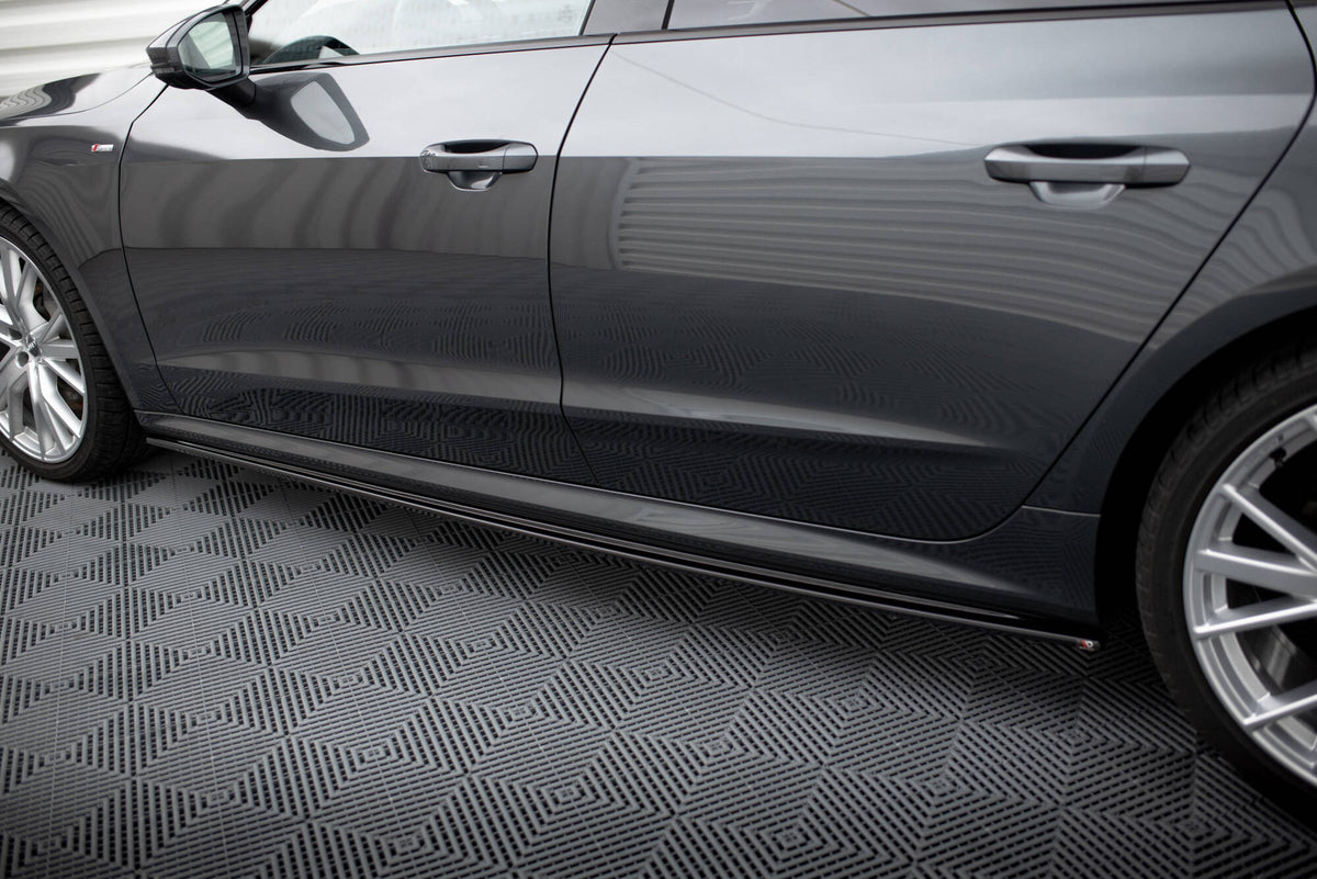 Side Skirts Diffusers suitable for Audi A7 S-Line C8 / S7 C8 / C8 Facelift / S7 Facelift