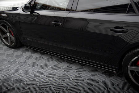Side Skirts Diffusers suitable for Audi A8 D4