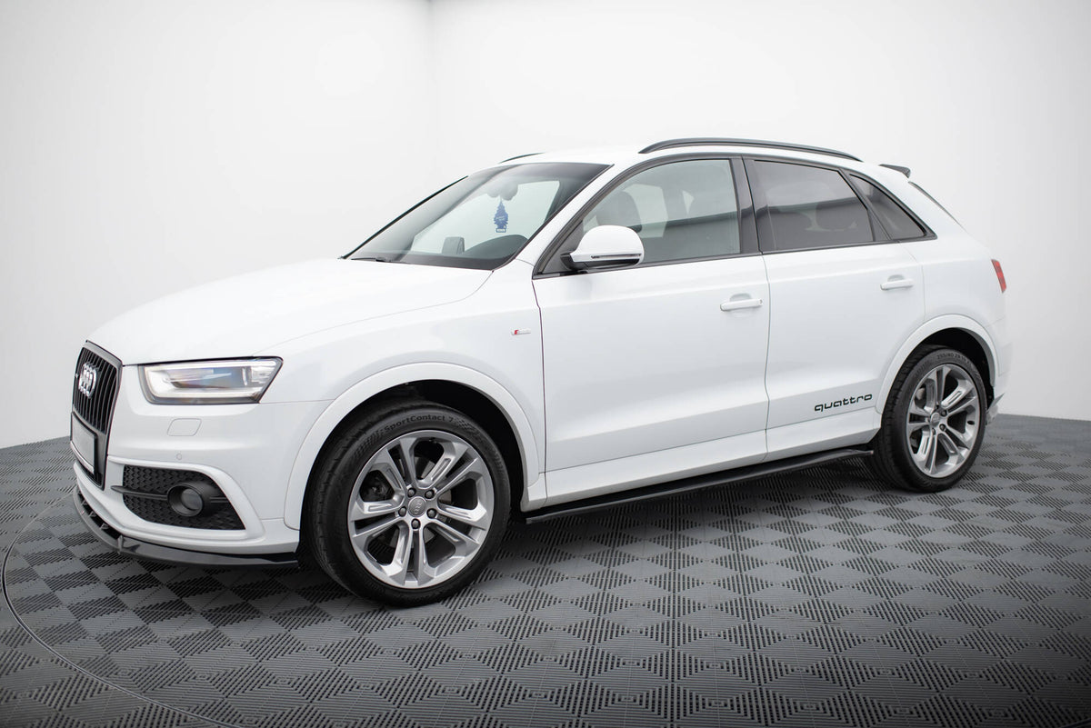 Side Skirts Diffusers suitable for Audi Q3 S-line 8U