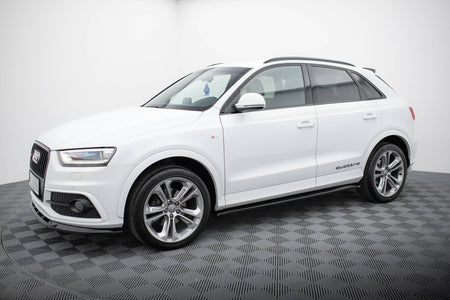 Side Skirts Diffusers suitable for Audi Q3 S-line 8U
