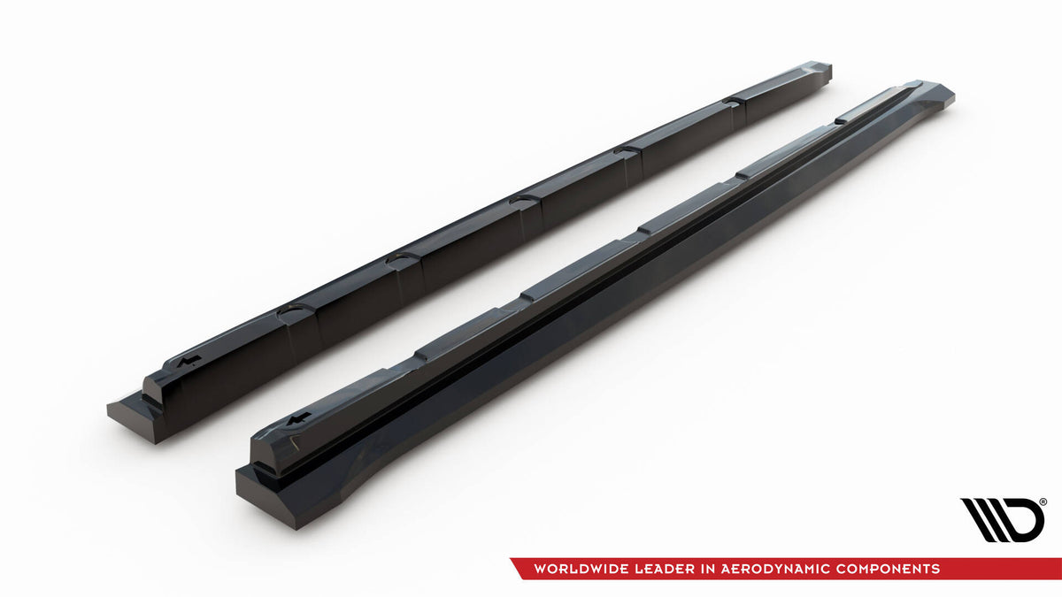 Side Skirts Diffusers suitable for Audi Q3 S-line 8U