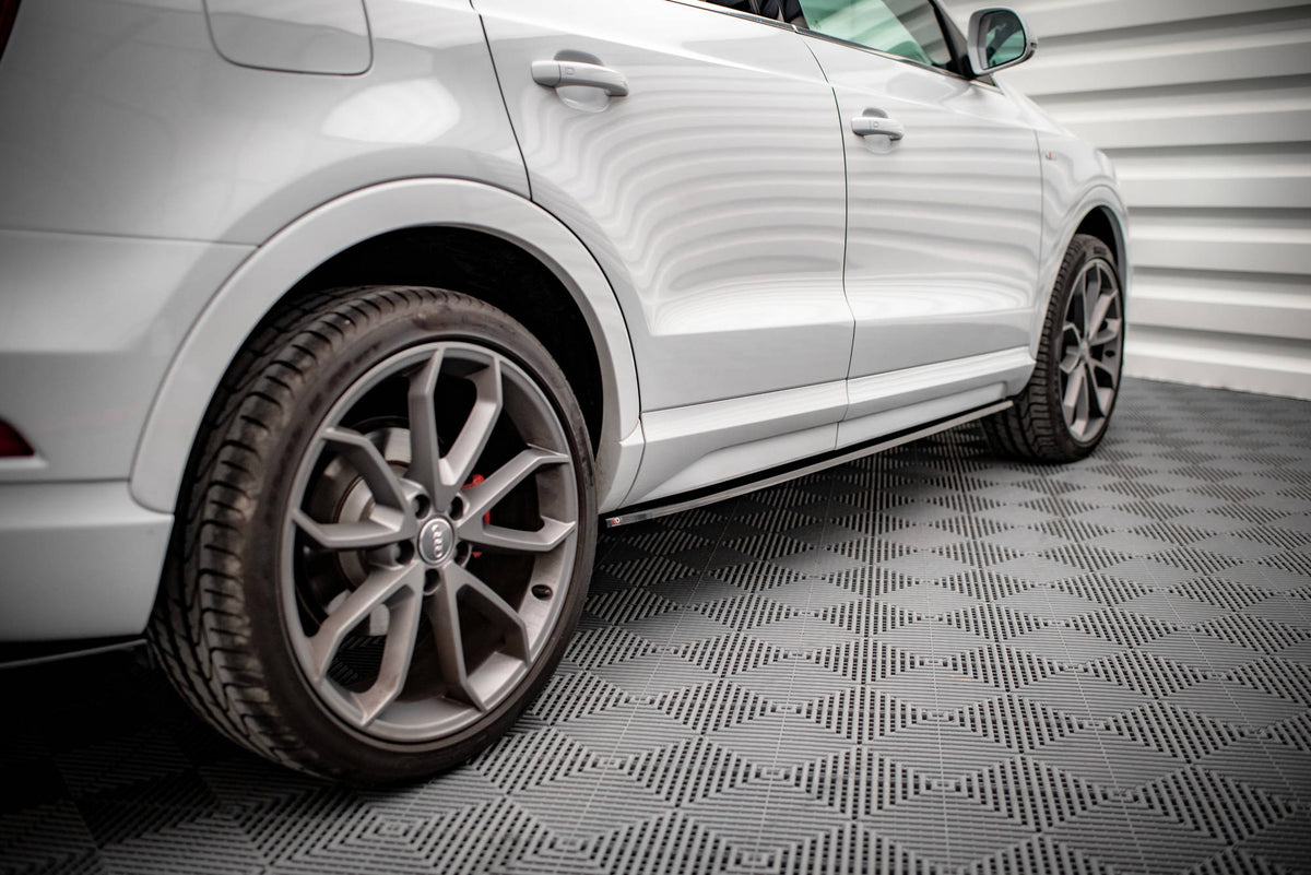 Side Skirts Diffusers suitable for Audi Q3 Sport 8U Facelift