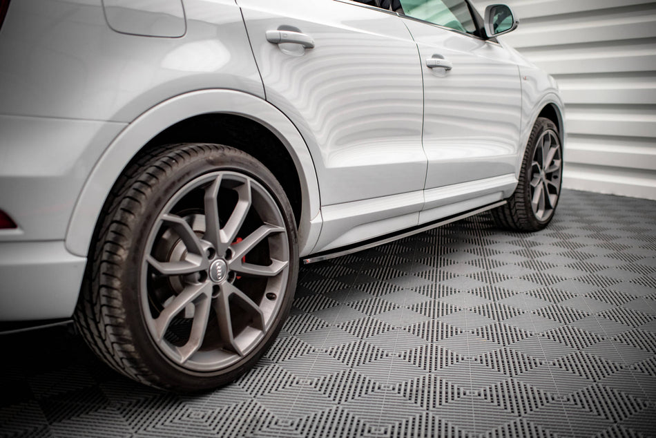 Side Skirts Diffusers suitable for Audi Q3 Sport 8U Facelift