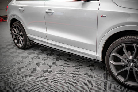 Side Skirts Diffusers suitable for Audi Q3 Sport 8U Facelift