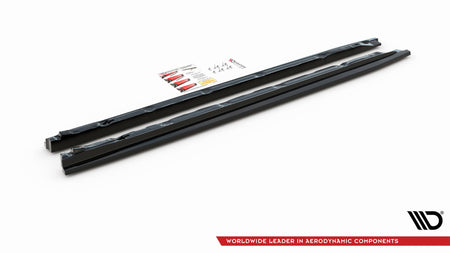 Side Skirts Diffusers suitable for Audi Q3 Sport 8U Facelift