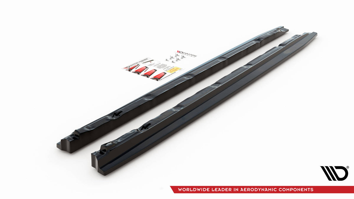 Side Skirts Diffusers suitable for Audi Q3 Sport 8U Facelift