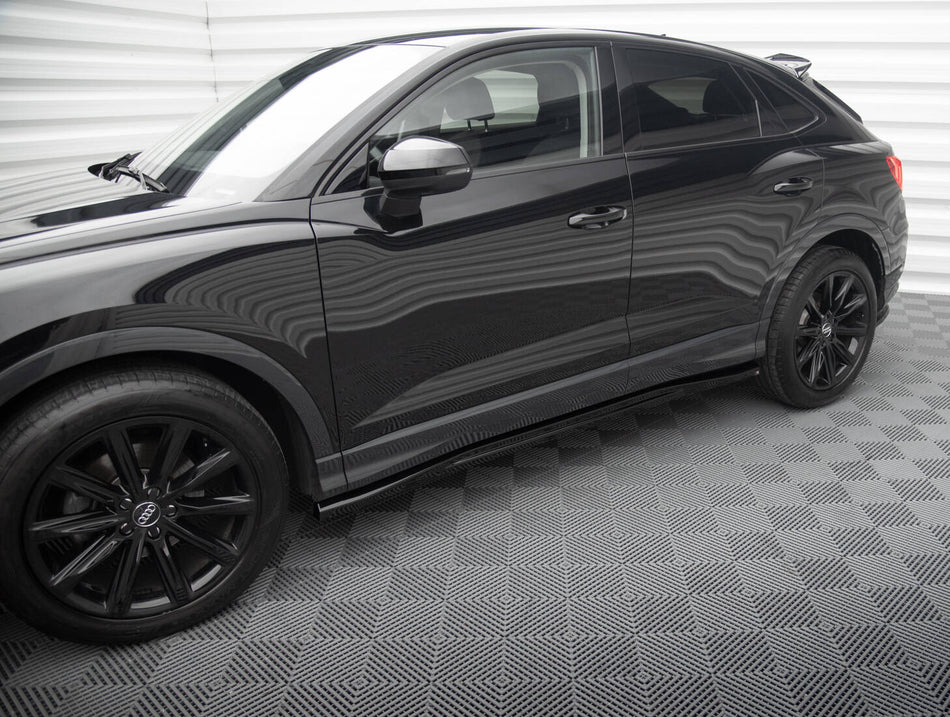 Side Skirts Diffusers suitable for Audi Q3 Sportback F3