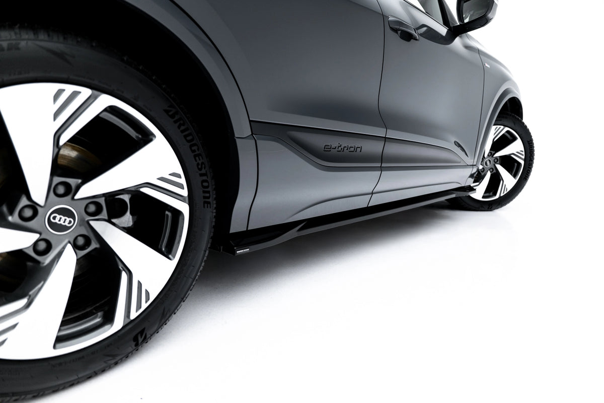 Side Skirts Diffusers suitable for Audi Q6 e-tron Standard / S-Line / SQ6 e-tron SUV / Sportback Mk1