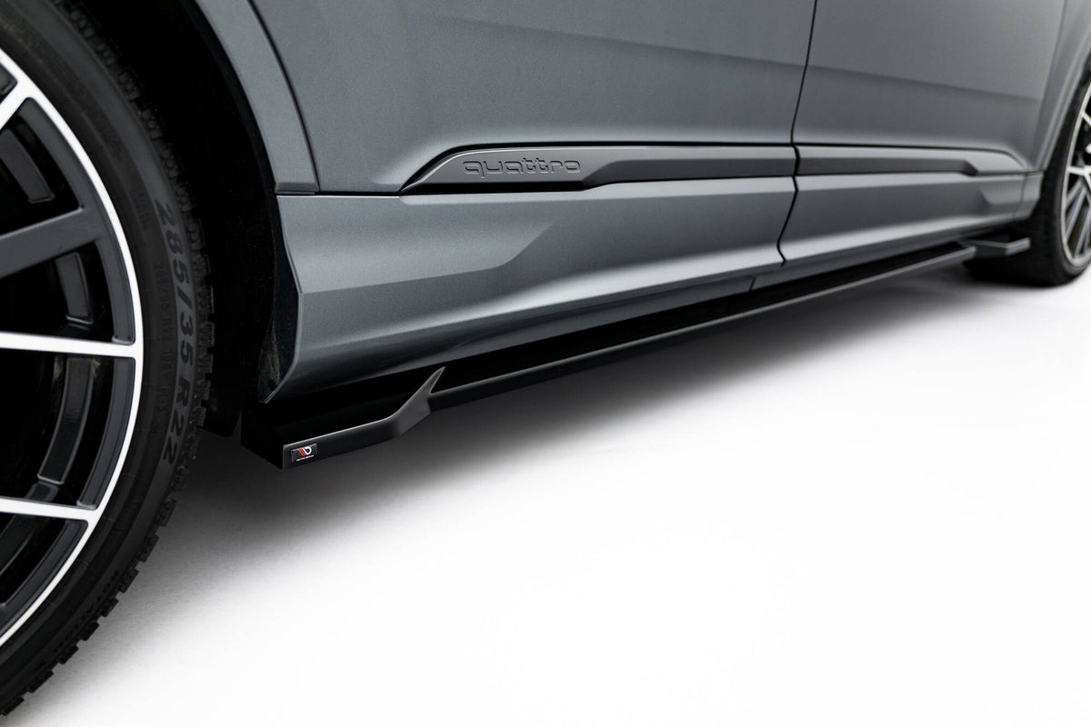 Side Skirts Diffusers suitable for Audi Q7 S-Line Mk2 Facelift 2