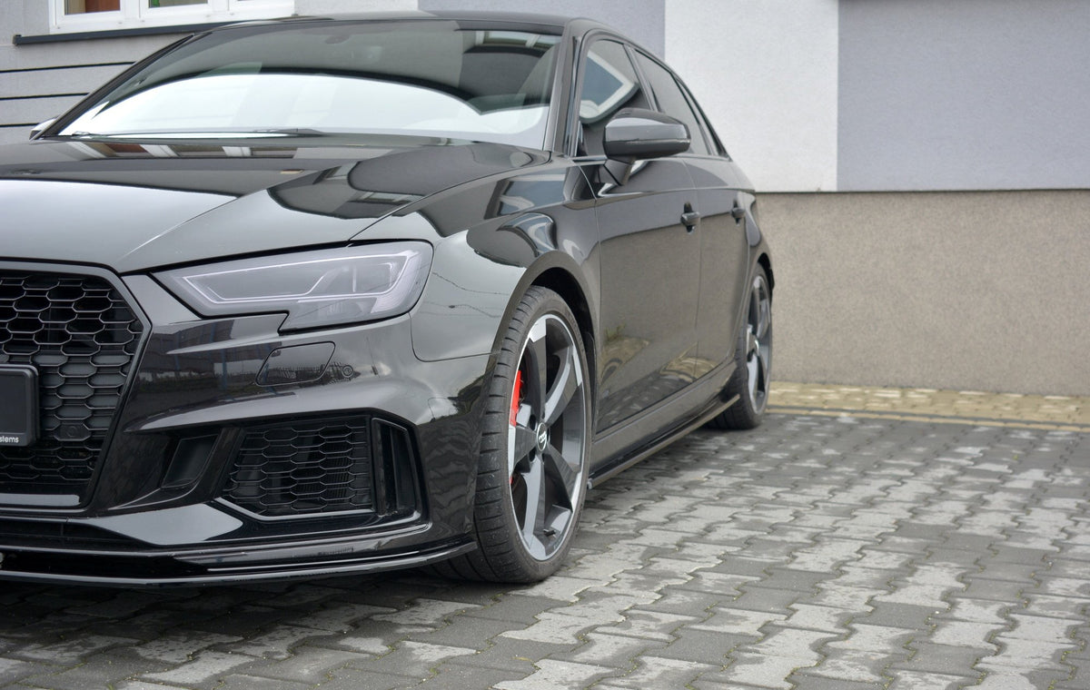Side Skirts Diffusers suitable for Audi RS3 Sportback 8V Facelift