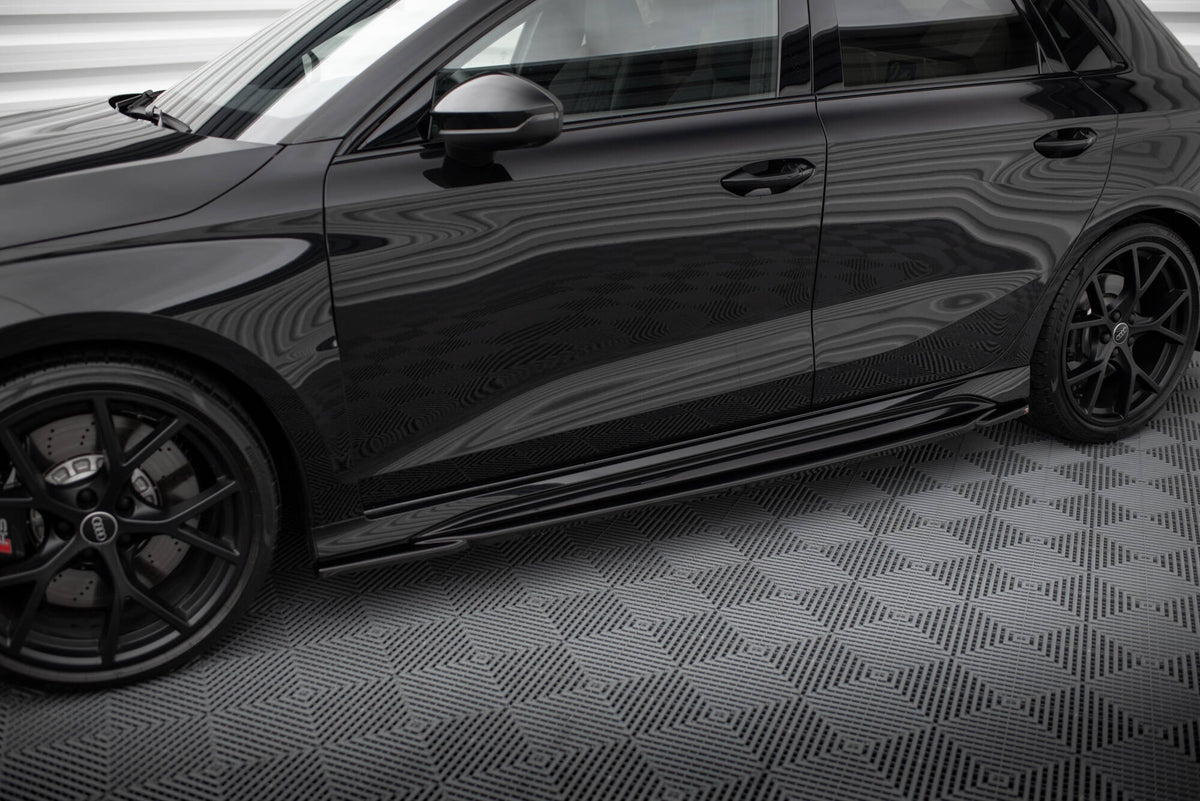 Side Skirts Diffusers suitable for Audi RS3 Sportback 8Y