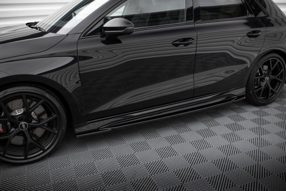 Side Skirts Diffusers suitable for Audi RS3 Sportback 8Y