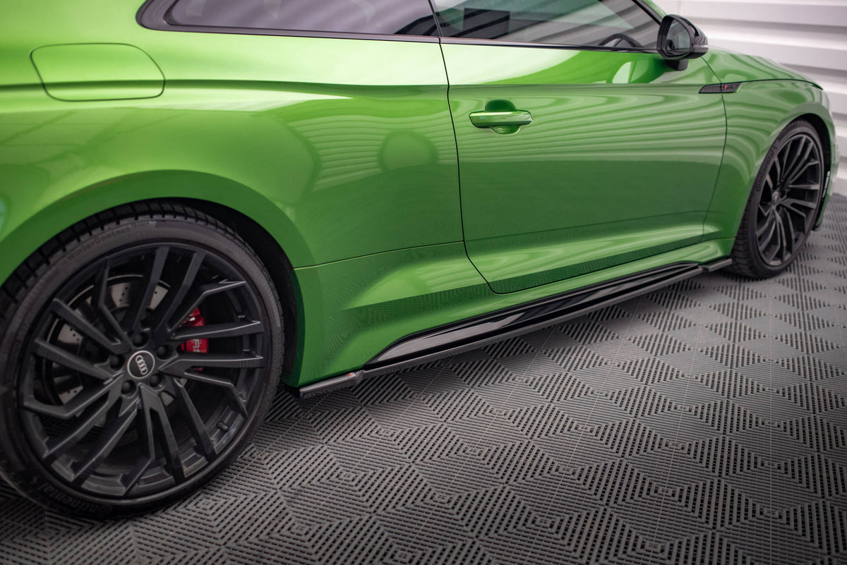 Side Skirts Diffusers suitable for Audi RS5 Coupe F5 Facelift