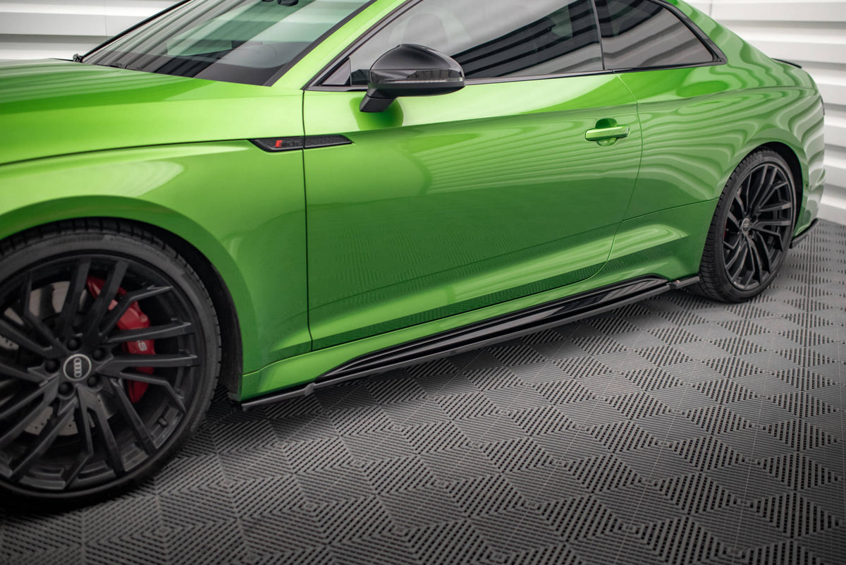 Side Skirts Diffusers suitable for Audi RS5 Coupe F5 Facelift