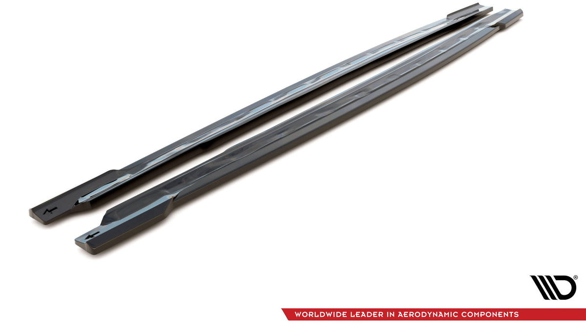 Side Skirts Diffusers suitable for Audi RS5 Coupe F5 Facelift